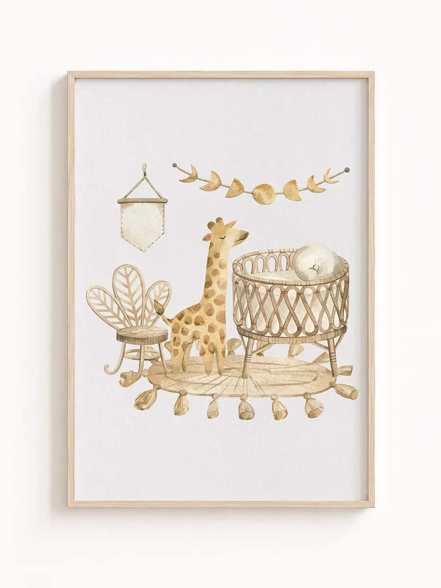 Plakat dziecięcy Boho– Kolekcja Boho