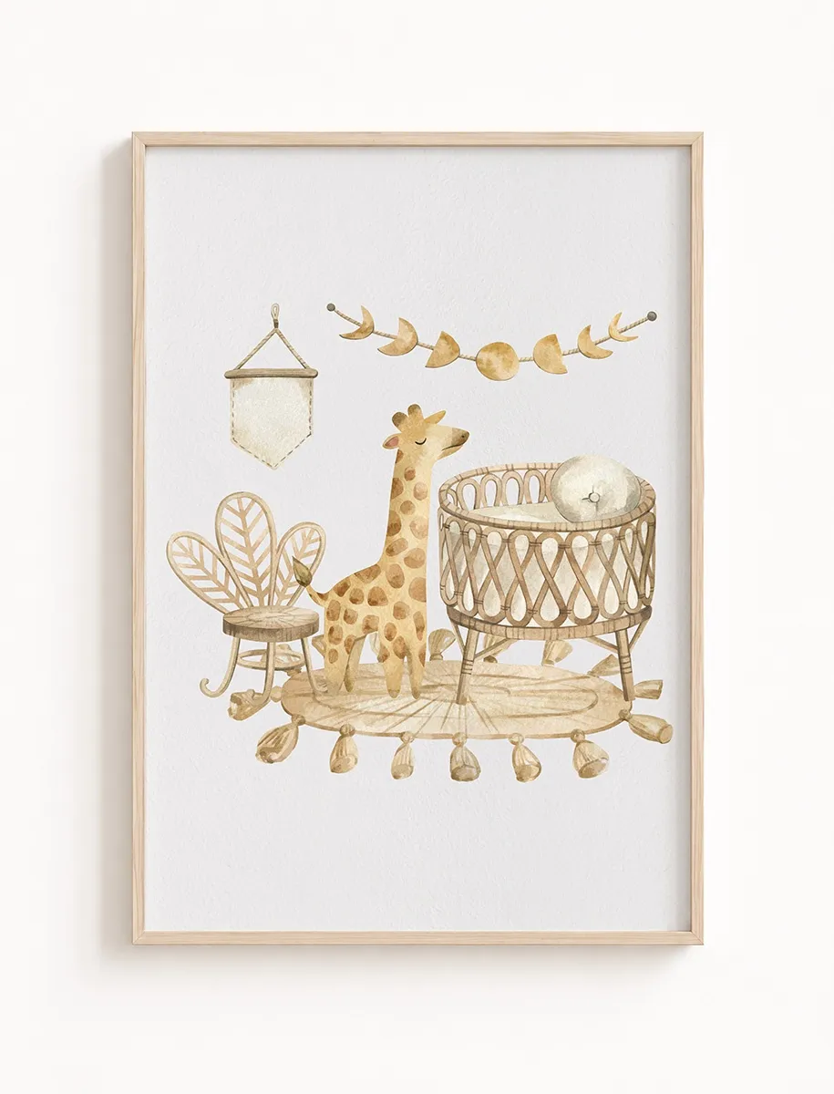 Plakat dziecięcy Boho– Kolekcja Boho
