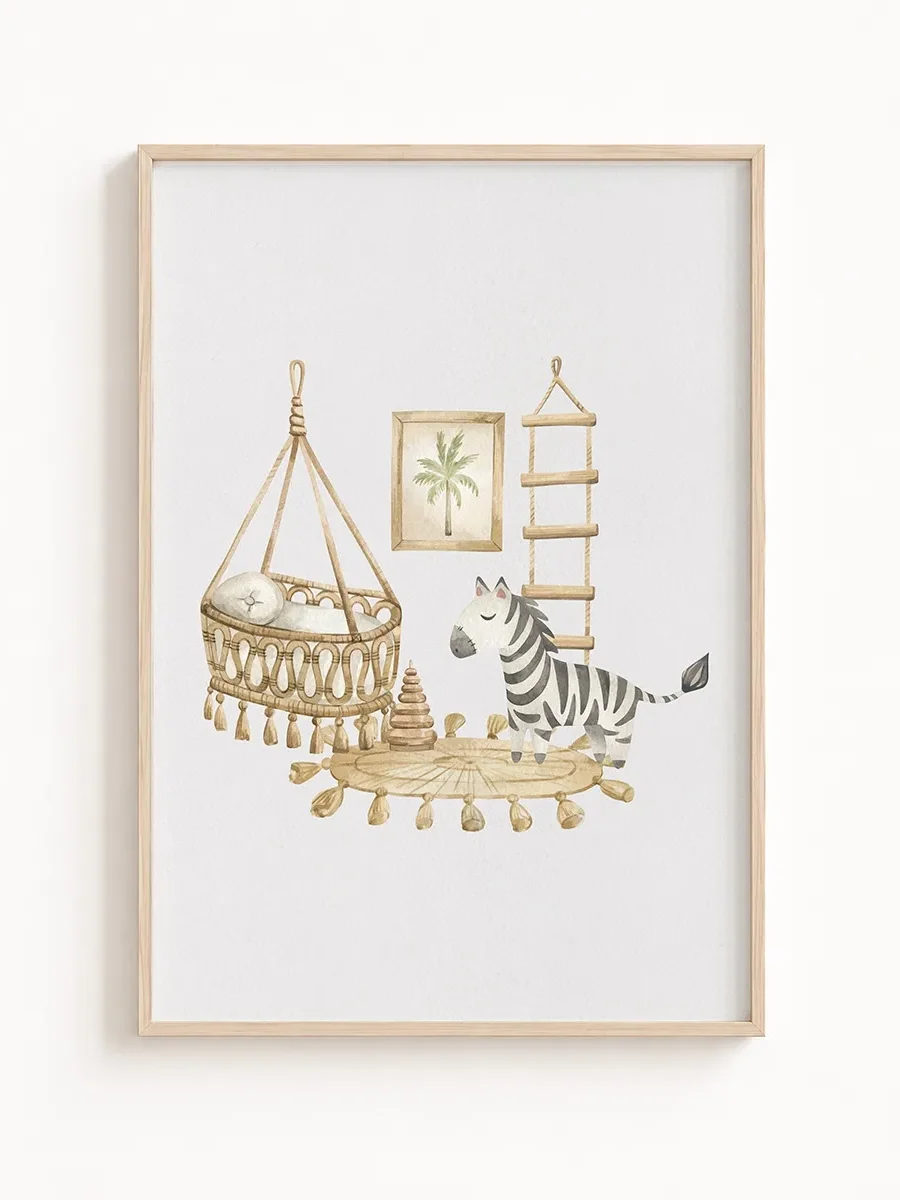 Plakat dziecięcy Boho– Kolekcja Boho