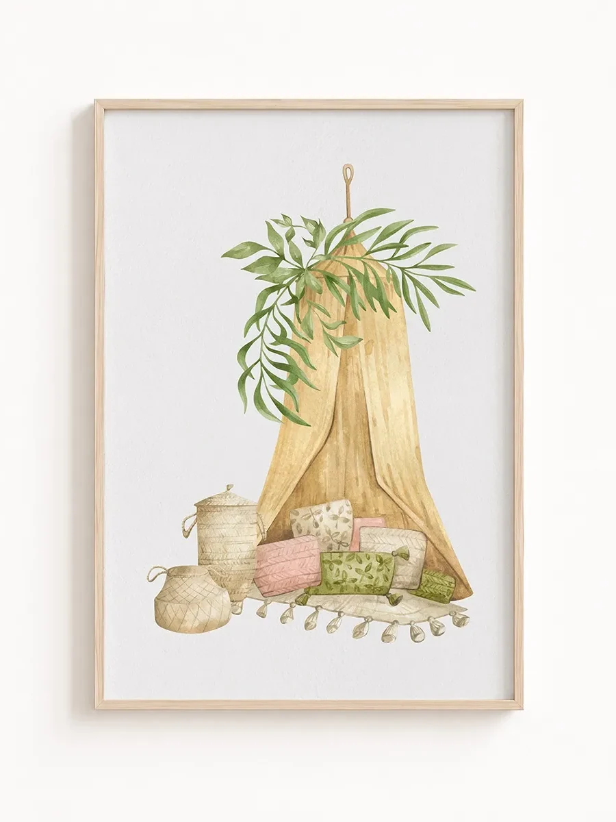 Plakat dziecięcy Boho– Kolekcja Boho