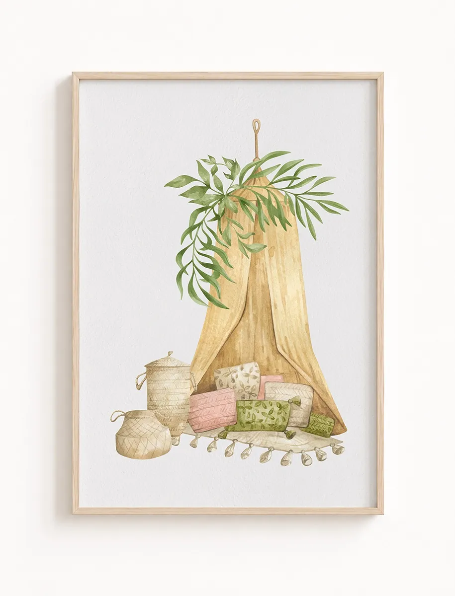 Plakat dziecięcy Boho– Kolekcja Boho